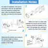 Garage Door Sensors for Genie/Overhead, Garage Door Sensor GSTB-R STB-BL