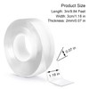 BYUEE Double Sided Tape Heavy Duty, Removable Transparent Nano Strong
