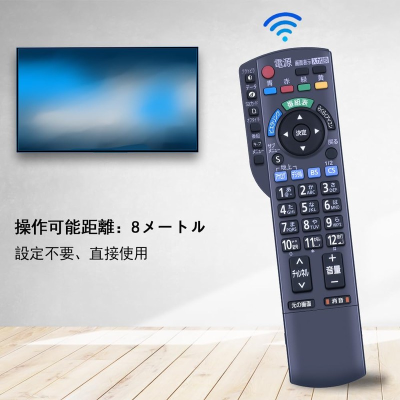 CLVIZCXOM N2QAYB000481 for Panasonic Panasonic Remote Control VIERA Remote Control