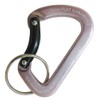 Tough Label (Tough Label) Carabiner Flat 5 mm Baby Pink x