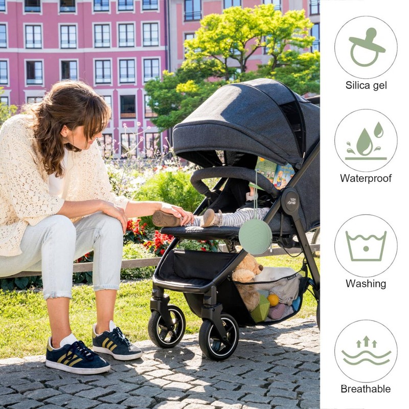 2 x Baby Dummy Box, Travel Baby Dummy Storage Box