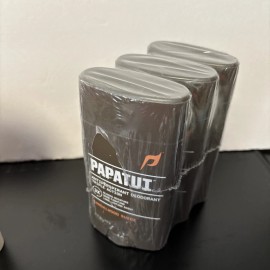 Papatui 3-pk Papatui Men's Antiperspirant Deodorant Sandalwood Suede 2.6oz each Exp 2/27