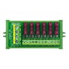 DC Power Fuse Distribution Strip Module (6 Position, Screw Mount)