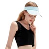 Croogo Sun Visor Hats for Women UPF 50+ Foldable Women