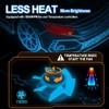 Compatible For Honda Civic 1992-2003 Lights Bulbs, H4 High Low