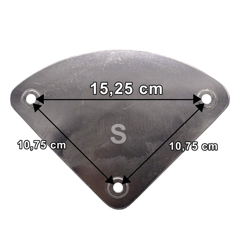 VARIOSAN Wall Bracket for Cable 13910, Aluminium, 19 x 15