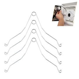 Grille Springs for Broan S97013576 Bathroom Fan Cover, Fit Models 576 676 684 684NT 2684F, Ceiling Fan Grille Springs for Broan Nutone Bathroom Exhaust Fan, Grille Spring for Exhaust Fan Cover, 4 Pack