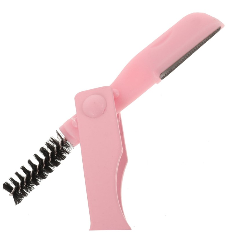 Gatuida Stainless Steel Multifunctional Eyebrow Trimmer Tweezer Precision Grooming Tool