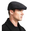 Comilaka Men's Flat Cap Barret Cap Gatsby Peaked Cap Adjustable