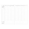 MARK'S 2024/2025 Pocket Diary B6 Vertical Colours // Green: From