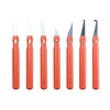 7pcs Plastic deburring Burr Knife Tool Flash Trimmer Plastic Parts