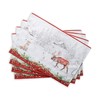 Maison d' Hermine Fabric Placemat, 100% Cotton Set of 4,
