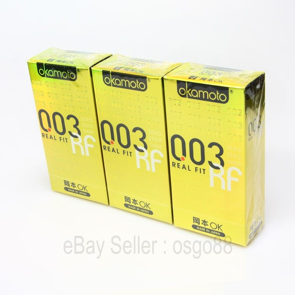 30p Okamoto 003 0.03mm Real Fit condom Lubricant Super Ultra THIN condoms