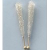 Classic Rock Candy Sticks, Sugar Rock Crystal Lollipops, Individually Wrapped