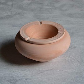 Moroccan Terracotta Ashtrays Set of 5 Large