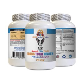 PETS HEALTH SOLUTION Gum Care for Dogs - Dogs Total Health Formula - Advanced Support - Hair Coat Teeth Gums Eye Urinary Care - Dog Vitamin b Supplement - 60 Tablets (1 Bottle)
