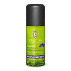 PRIMAVERA Sensitivdeo Lavendel Bambus 50 ml - milder Duft, 24-Stunden-Schutz, ohne Aluminiumsalze und Alkohol - vegan