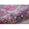Nourison Passion Traditional Bright Colorful Area Rug, 8'X10', FUCHSIA