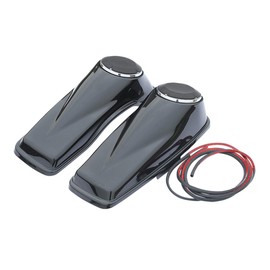 TCMT 6.5" Saddlebag Speaker Lids Fits For Harley Touring Street Glide Road King Road Glide Electra Glide Ultra Limited Tri Glide 2014-2023