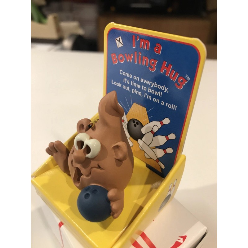 "I'm a Bowling Hug" - The Hug Factory Collectible Figure