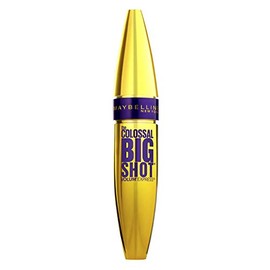 Maybelline New York Volum Express The Colossal Big Shot Washable Mascara, Blackest Black, 0.33 floz                                                   