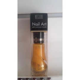 Milani Nail Art Precision Brush Polish Varnish Lacquer Variety Multi Color New - 708 Yellow Design