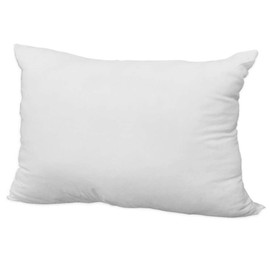 Hometex Canada Pillow Insert 14" x 20" Polyester Filled Premium Fabric Cover (2 Pack)