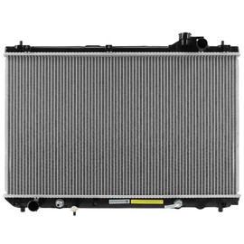 cciyu Aluminum Radiator Replacement 2001-2007 for Toyota for Highlander Plastic Radiator Auto Parts Complete radiator Radiator Engine Coolant Radiator Assembly Radiator