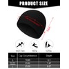 SATINIOR 4 Pieces Cotton Skull Caps for Men Women Fleece
