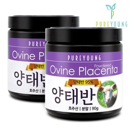 Sheep placenta powder 90g+90g content 95% / 양태반 가루 분말 90g+90g 함량 95%