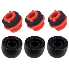 3X Voyager 5200 Ear Tips Replacement,Ultra Comfort Memory Foam Voyager Legend in-Ear Eartips for Plantronics Ploy Voyager 5200 5220 5210 Series Headset Earphone Buds-S/M/L