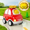 BLmukce Cartoon Cars Kids Toys for 1,2,3 Year Old Boys