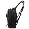Backpack Knapsack Shoulder Messenger Bag Fishing Mountaineering Outdoor Lure Bagblack
