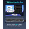 Enhanced USB4 M.2 NVMe PCIe SSD Enclosure - 40Gbps Ultra-Fast