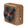 Vinyl Record Bluetooth Speaker Innovative Mini FM Radio HiFi Stereo