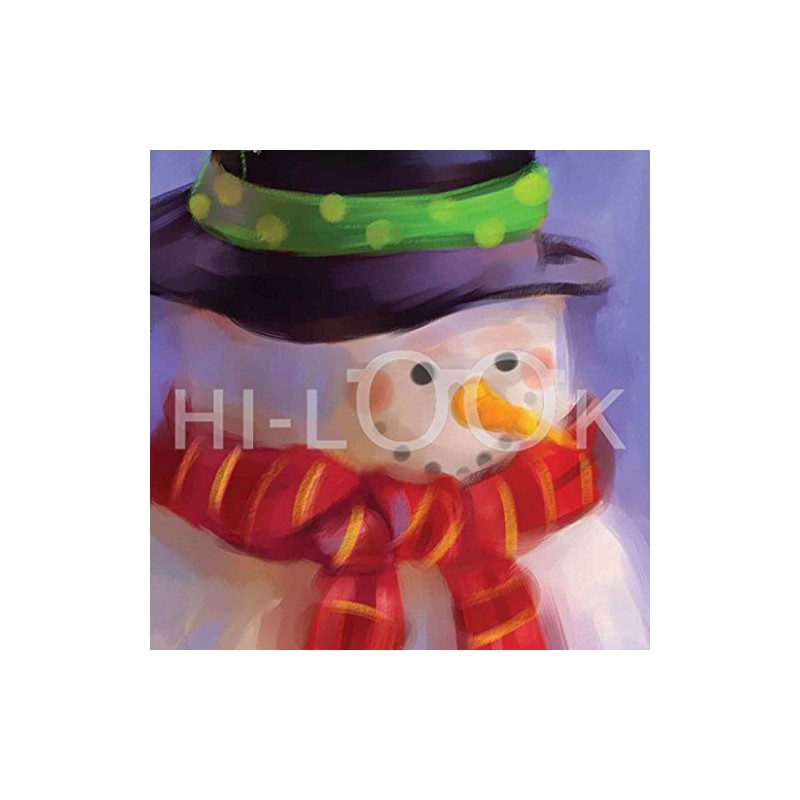 Hi-Look Microfiber Cleaning Cloth - Snowman I