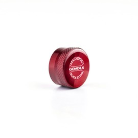 Gomexus WT1 Stees Mechanical Brake Knob for Daiwa Bait Reel Zero Adjuster Custom Parts Knurling (Red)