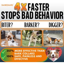 Dog Bark Deterrent Device- 3X Ultrasonic Anti Barking Devices for Dogs, Safe for Dogs & Humans, Portable Barks No More Bark Stopper Dog Training Device Indoor Outdoor Use Rechargeable(Alpha Pro)