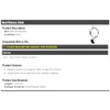 Marketplace Auto Parts Hood Release Cable - Compatible with 2014-2022
