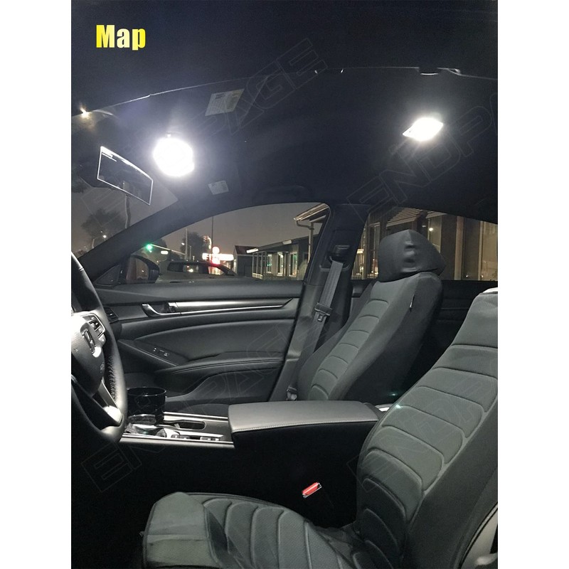 ENDPAGE 6-Pieces Civic LED Interior Light Kit for Honda Civic