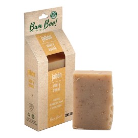 Jabón Artesanal Natural Miel Avena 100 Bam Boo Lifestyle