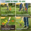 BellaJoyz Weed Puller Tool, Stand Up Heavy Duty Weed Remover