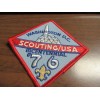 Washington DC 1976 US Bicentennial Scouting/USA Patch      c78