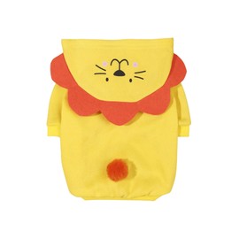 QWINEE Dog Hoodies Chicken Design Cat Dog Clothes Warm Winter Puppy Clothes Chihuahua Outfit Pet Hoodie for Small Medium Dogs Cats Kitten Yellow and Orange X-Small