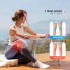 COMFIER Knee Massager, Wireless Knee Massager with 3 Adjustable Temperatures,