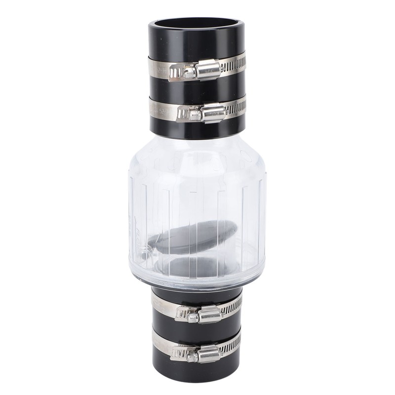 Silent Sewage Sump Pump Check Valve Spring Loaded Flapper for