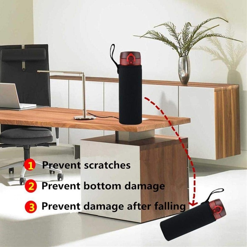 TLHO Water Bottle Carrier 750ml, 25oz Water Bottle Cover Sleeve