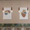 Juego De Cuadros Canvas Minimalistas De 65x43 Cm 2pz