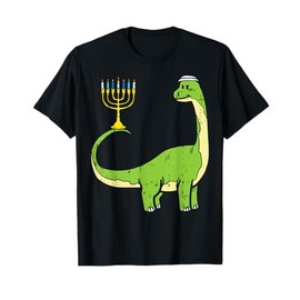 Jewish Dinosaur Dino Toddler Boys Hanukkah Pajamas Chanukah T-Shirt