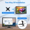 Eyoyo 10.1 inch Security Monitor 1366x768 Resolution, Small HDMI Monitor